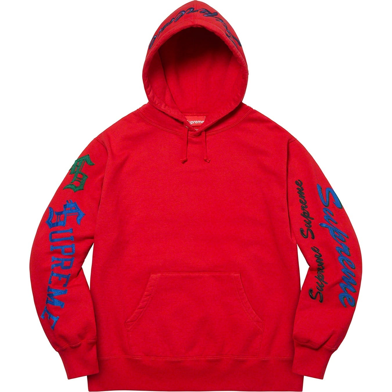 Multi Logo Hooded Sweatshirt view 3
